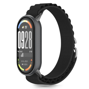 PASEK TECH-PROTECT XIAOMI SMART BAND 8 / 9 / 10 / NFC NYLON PRO CZARNY