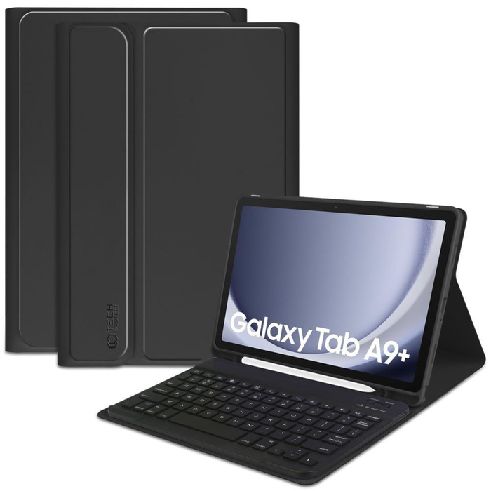 Etui Samsung Galaxy Tab A9+ Plus X210 / X215 / X216 Tech-protect Sc Pen + Keyboard seria Black Case Czarny