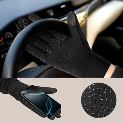 TECH-PROTECT WG01 WINTER TOUCHSCREEN GLOVES L BLACK