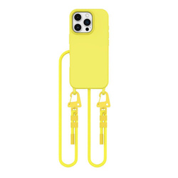Etui TECH-PROTECT MAGNECKLACE MAGSAFE IPHONE 16 PRO MAX CANARY YELLOW