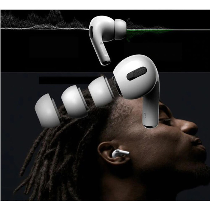 Etui Ear Tips Apple Airpods Pro Tech-protect 3-pack białe