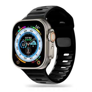 Pasek Apple Watch 4 / 5 / 6 / 7 / 8 / Se / Ultra Tech-Protect Iconband Line (42 / 44 / 45 / 49 Mm) Czarny