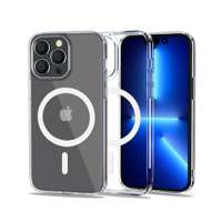 Etui iPhone 14 Pro Max Tech-protect Flexair Hybrid Magsafe Przezroczysty