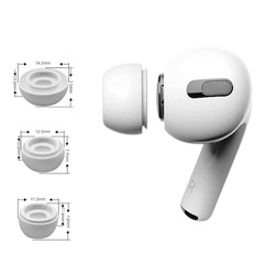 Etui Ear Tips Apple Airpods Pro Tech-protect 3-pack białe