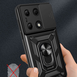 Etui Tech-protect Camshield Pro Xiaomi Redmi Note 13 Pro 5g / Poco X6 5g Black