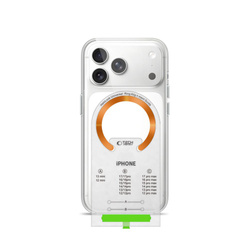 TECH-PROTECT MMP-210 MAGNETIC MAGSAFE RING 2-PACK BLACK & COSMIC ORANGE