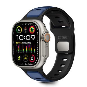 TECH-PROTECT ICONBAND LINE APPLE WATCH 8 / 9 / 10 / 11 / SE / ULTRA (44 / 45 / 46 / 49 MM) BLACK/NAVY