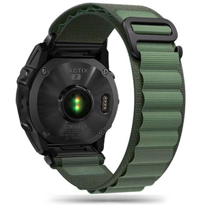 Pasek Garmin Fenix 3 / 5x / 3hr / 5x Plus / 6x / 6x Pro / 7x Tech-protect Nylon Pro wojskowy zielony