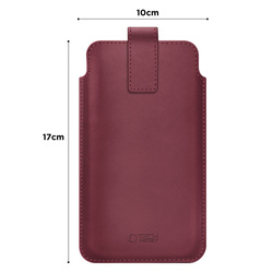 TECH-PROTECT SM65 UNIVERSAL PHONE POUCH 6.0-6.9 INCH MULBERRY