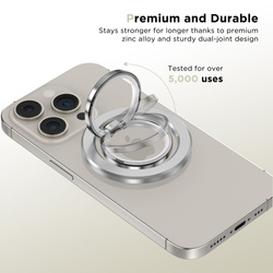 Uchwyt Tech-protect Mmr300 Magsafe Phone Ring Silver Case