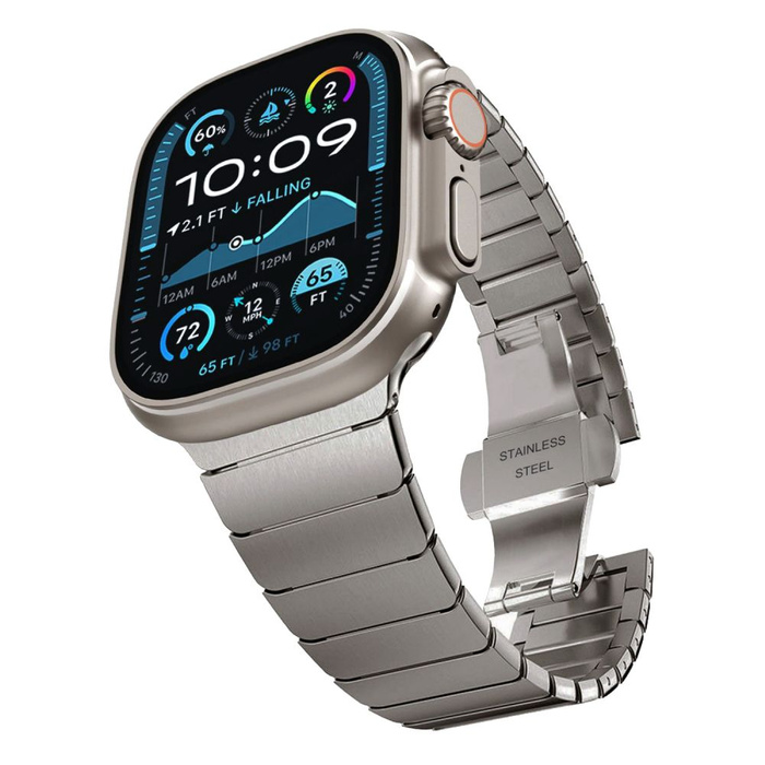 TECH-PROTECT LINKBAND APPLE WATCH 6 / 7 / 8 / 9 / 10 / SE / ULTRA 1 / 2 (44 / 45 / 46 / 49 MM) TITANIUM