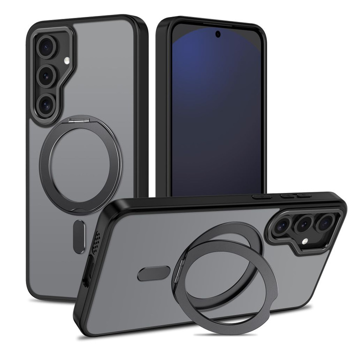Etui TECH-PROTECT MAGRING MAGSAFE GALAXY S24 FE MATTE BLACK