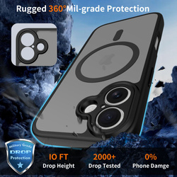 ETUI TECH-PROTECT IPHONE 17 BASICMAG MAGSAFE MATOWE CZARNE