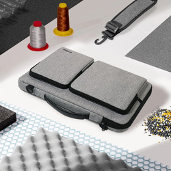 TECH-PROTECT DEFENDER BAG LAPTOP 15-16 CRAYON GREY