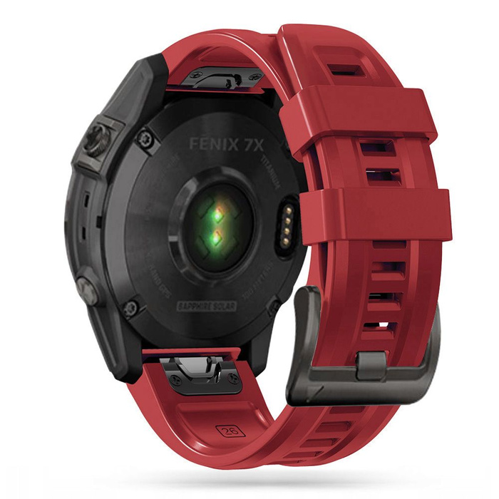 Pasek Garmin Fenix 3 / 5X / 3HR / 5X Plus / 6X / 6X Pro / 7X Tech-Protect Iconband czerwony