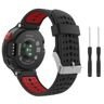 Pasek Garmin Forerunner 220/230/235/630/735 TECH-PROTECT Smooth Black/red Czarny/czerwony