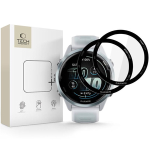 SZKŁO HYBRYDOWE TECH-PROTECT GLASS FLEX+ 2-PACK GARMIN FORERUNNER 570 (42 MM) BLACK