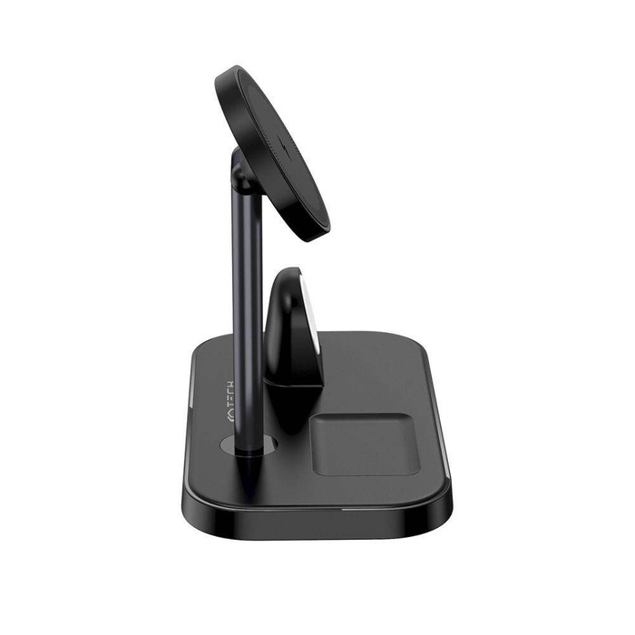 Ładowarka A22 Tech-Protect Qi15W 3in1 Magnetic Magsafe Wireless Czarna