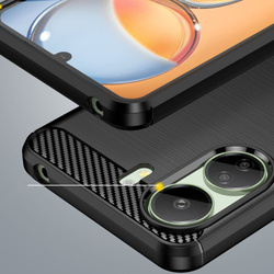 Etui Xiaomi Redmi 13C / Poco C65 Tech-protect Tpucarbon Case Czarny
