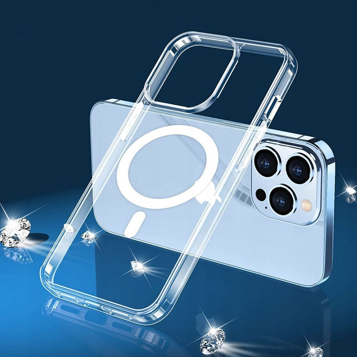 Etui iPhone X / Xs Tech-protect Magmat Magsafe Clear przezroczyste
