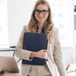 ETUI NA LAPTOPA 15-16 TECH-PROTECT FLEECE GRANATOWY