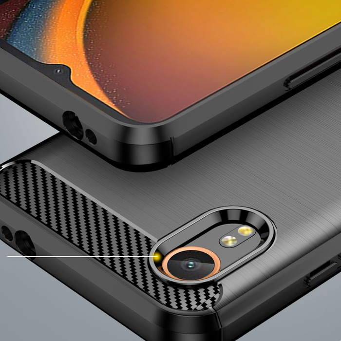 Etui Samsung Galaxy Xcover 7 Tech-protect Tpucarbon Case Czarny