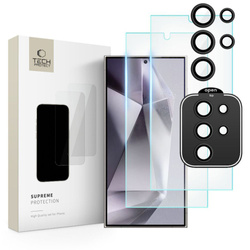 Szkło Hartowane Samsung Galaxy S24 Tech-protect Supreme Set Ultra Clear