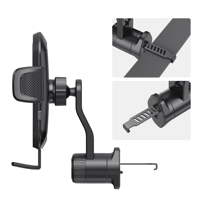 TECH-PROTECT V8 UNIVERSAL VENT CAR MOUNT BLACK