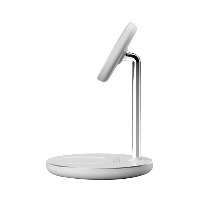 Ładowarka Qi15W-A21 Tech-Protect 2in1 Magnetic Magsafe Wireless Charger biała