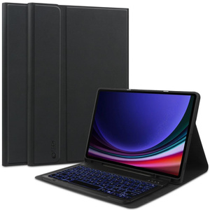 PEN + KEYBOARD GALAXY TAB S9 FE PLUS 12.4 X610 / X616B TECH-PROTECT SC BLACK po polsku Czarny