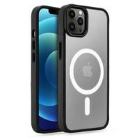 Etui iPhone 12 / 12 Pro Tech-protect Magmat Magsafe Clear / Czarny