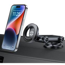 Uchwyt N53 Tech-Protect Magnetic Magsafe Dashboard Car Mount Czarny