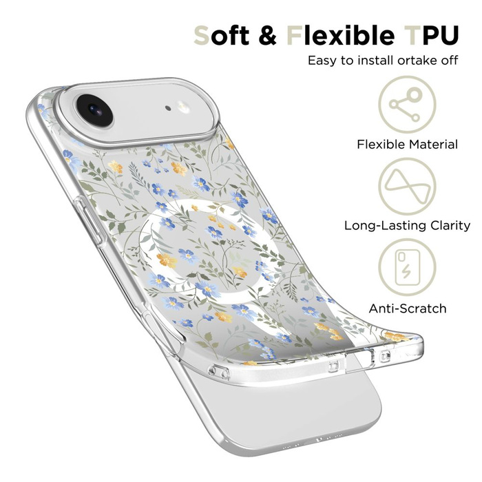 TECH-PROTECT FLEXAIR MAGSAFE IPHONE 17 AIR SPRING FLOWERS