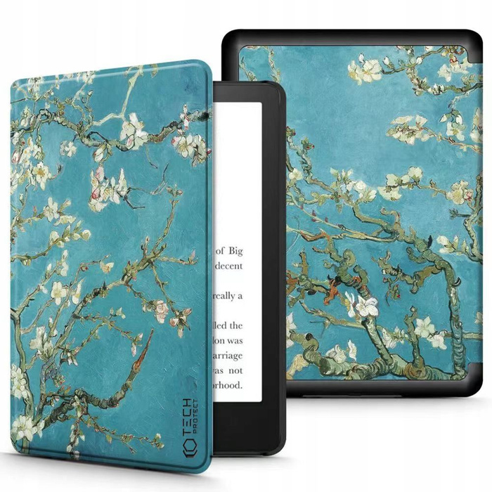 Etui Kindle Paperwhite V / 5 TECH-PROTECT Signature Edition Smartcase wiśniowy (Sakura)