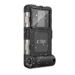 Etui Universal Tech-Protect IPX8 Diving Waterproof Case wodoodporne czarne