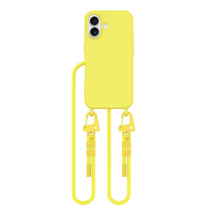 Etui TECH-PROTECT MAGNECKLACE MAGSAFE IPHONE 16 CANARY YELLOW