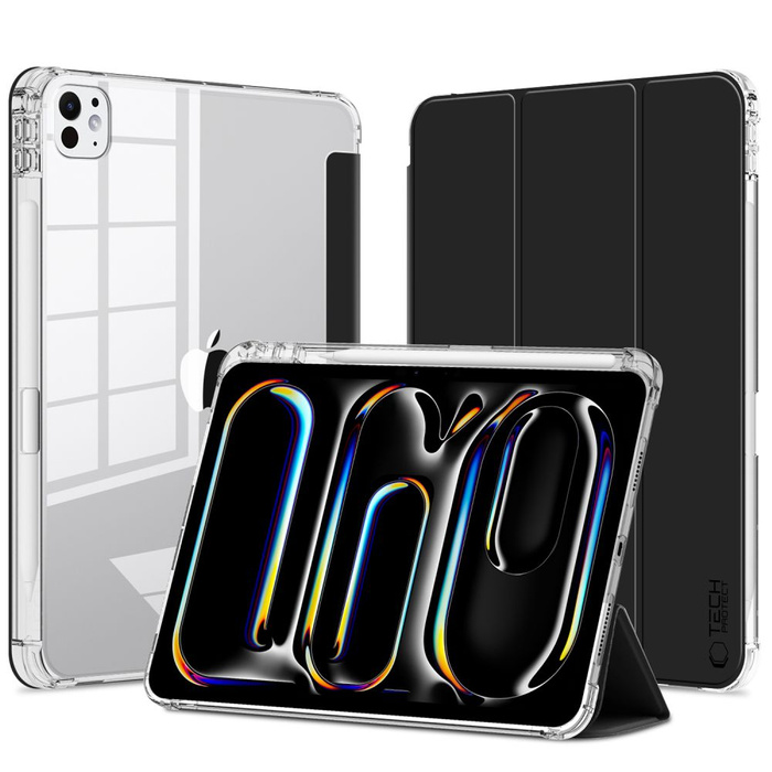 Etui Tech-protect Sc Pen Hybrid iPad Pro 11 5 / 2024 Black/clear Case