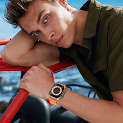 Pasek Apple Watch 4 / 5 / 6 / 7 / 8 / Se / Ultra Tech-protect Iconband Pro (42 / 44 / 45 / 49 Mm) pomarańczowy