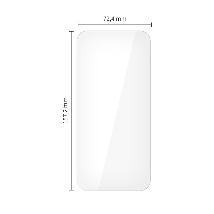 SZKŁO HARTOWANE TECH-PROTECT GLASS FIT+ 2-PACK ONEPLUS 15 CLEAR