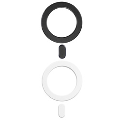 TECH-PROTECT MMP-100 MAGNETIC MAGSAFE RING 2-PACK BLACK & WHITE