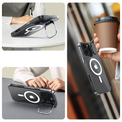 ETUI TECH-PROTECT MAGSTAND MAGSAFE IPHONE 16 PRO CLEAR