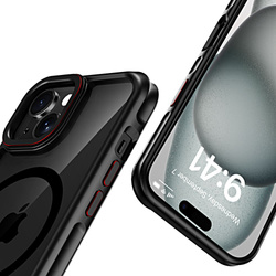 TECH-PROTECT MAGHYBRID MAGSAFE IPHONE 15 BLACK/RED