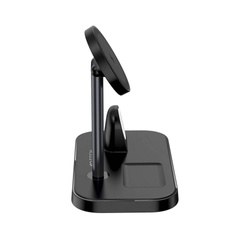 Ładowarka A22 Tech-Protect Qi15W 3in1 Magnetic Magsafe Wireless Czarna