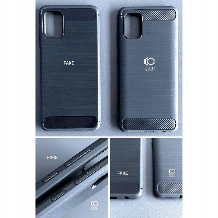 Etui Xiaomi Poco M3 TECH-PROTECT Tpucarbon Case Czarne