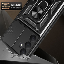 Etui Samsung Galaxy A25 5g Tech-protect Camshield Pro Case Czarny