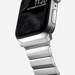 Pasek Tech-protect Steelband Apple Watch 4 / 5 / 6 / 7 / 8 / 9 / Se / Ultra 1 / 2 (42 / 44 / 45 / 49 Mm) Silver