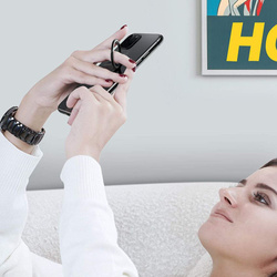 Uchwyt Magnetic Phone Tech-Protect Ring Czarny