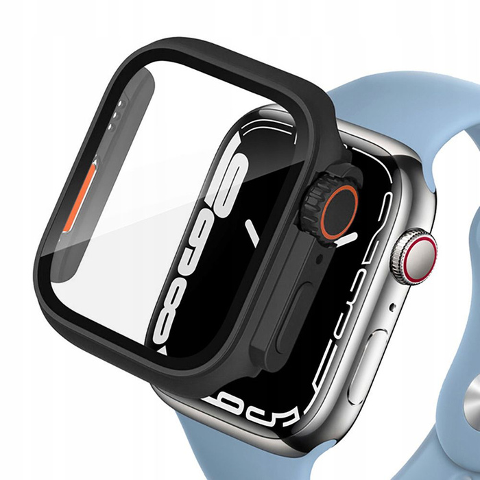 Etui Apple Watch 4 / 5 / 6 / Se Tech-protect Defense360 Case Black/orange przetłumaczone na polski to Czarny/Pomarańczowy