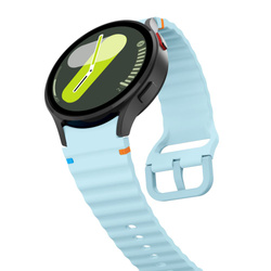 TECH-PROTECT SILICONE SPORT SAMSUNG GALAXY WATCH 4 / 5 / 5 PRO / 6 / 7 / FE SKY BLUE