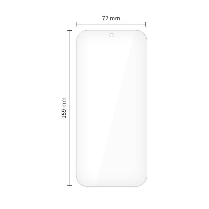 SZKŁO HARTOWANE TECH-PROTECT GOOGLE PIXEL 9 PRO XL / 10 PRO XL GLASS FIT+ 2-PACK CLEAR